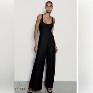 Zara long strappy jumpsuit L